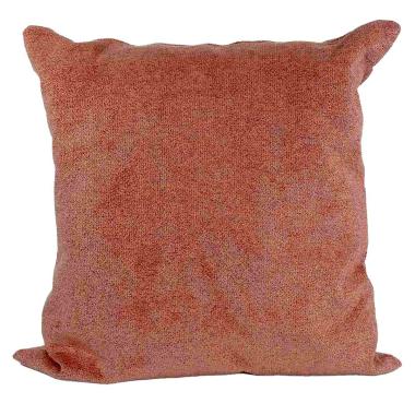 Cuscino Arredo Bouclè Rosa Antico cm.53x53x22 | Alore Casa