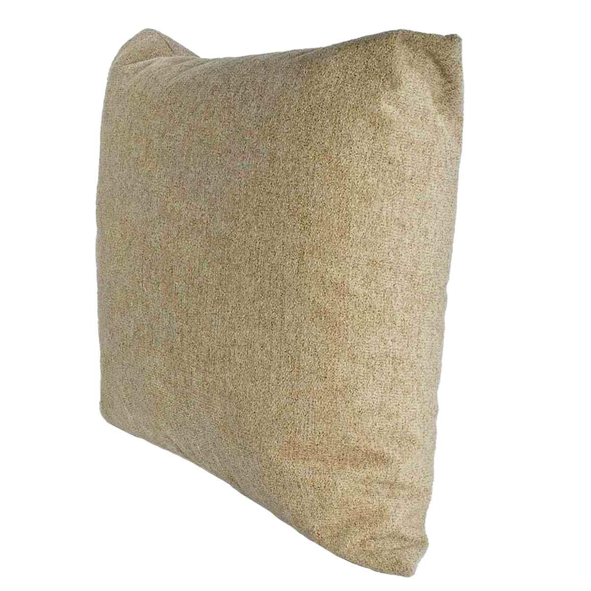 Cuscino Arredo Bouclè Tortora cm.53x53x22 | Alore Casa