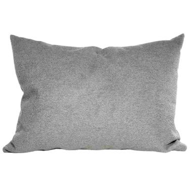 Cuscino Arredo Bouclè Grigio Chiaro cm.40x60x20 | Alore Casa