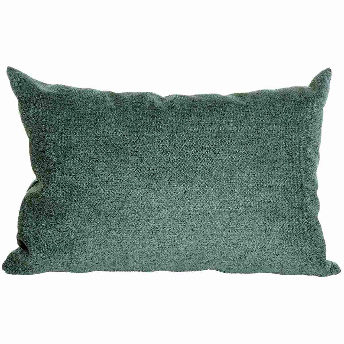 Cuscino Arredo Bouclè Verde cm.40x60x20 | Alore Casa