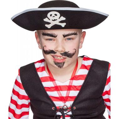Cappello Pirata Baby Nero |Orlob