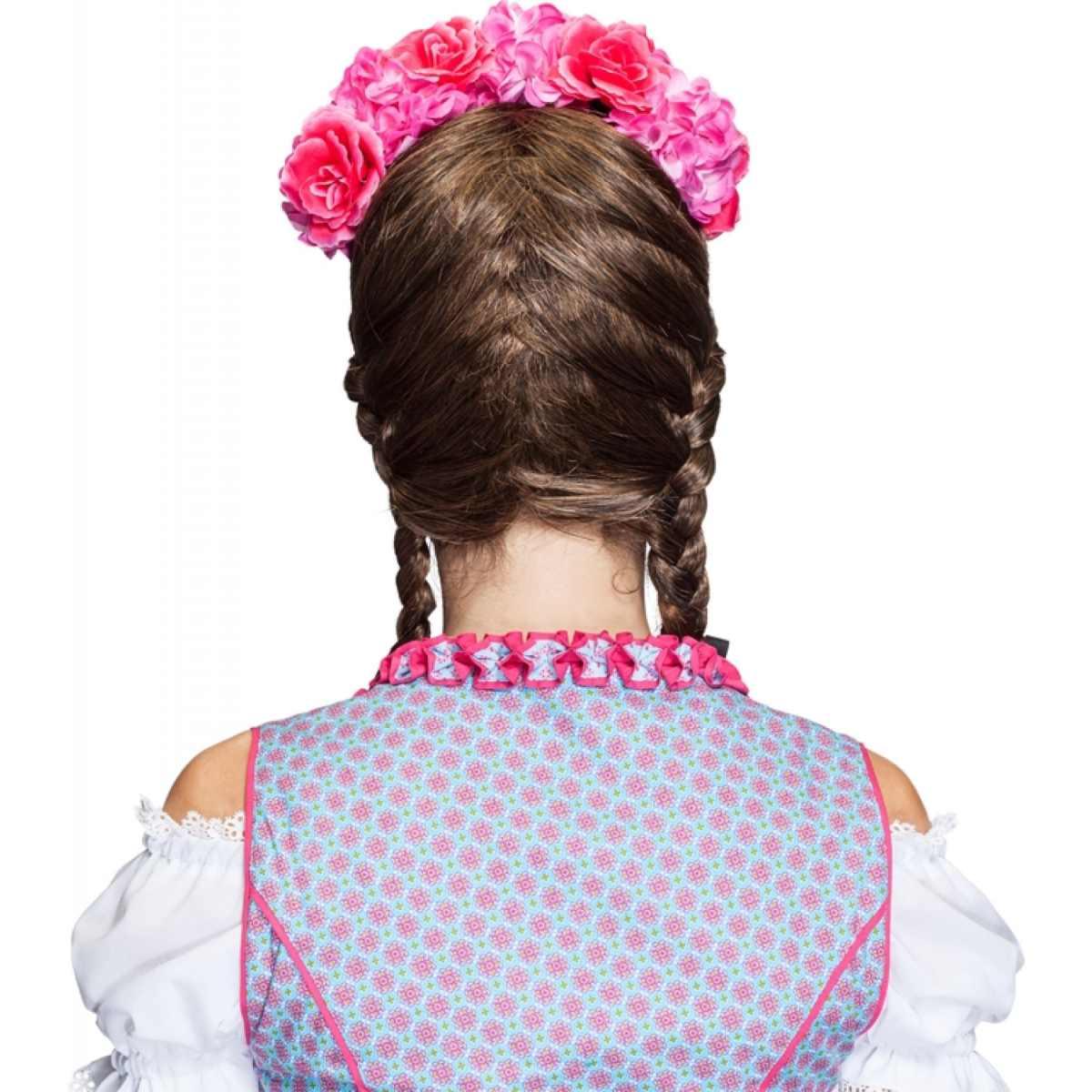 Cerchietto Con Fiori Rosa |Orlob