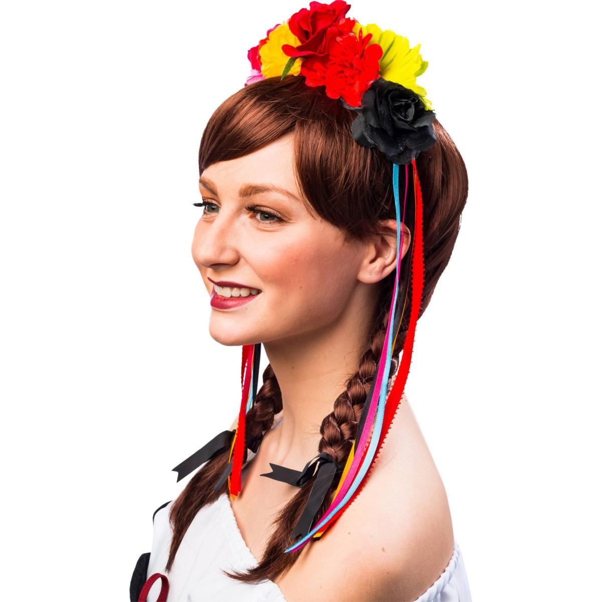 Cerchietti Con Fiori Multicolor |Orlob