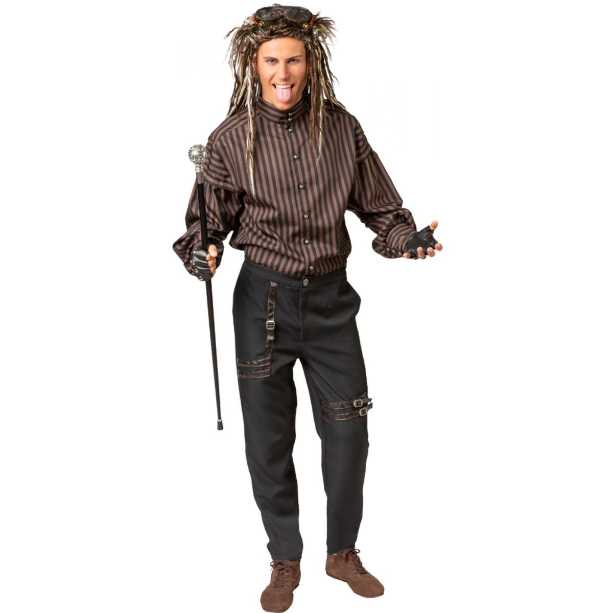 Camicia Steampunk a Righe |Orlob
