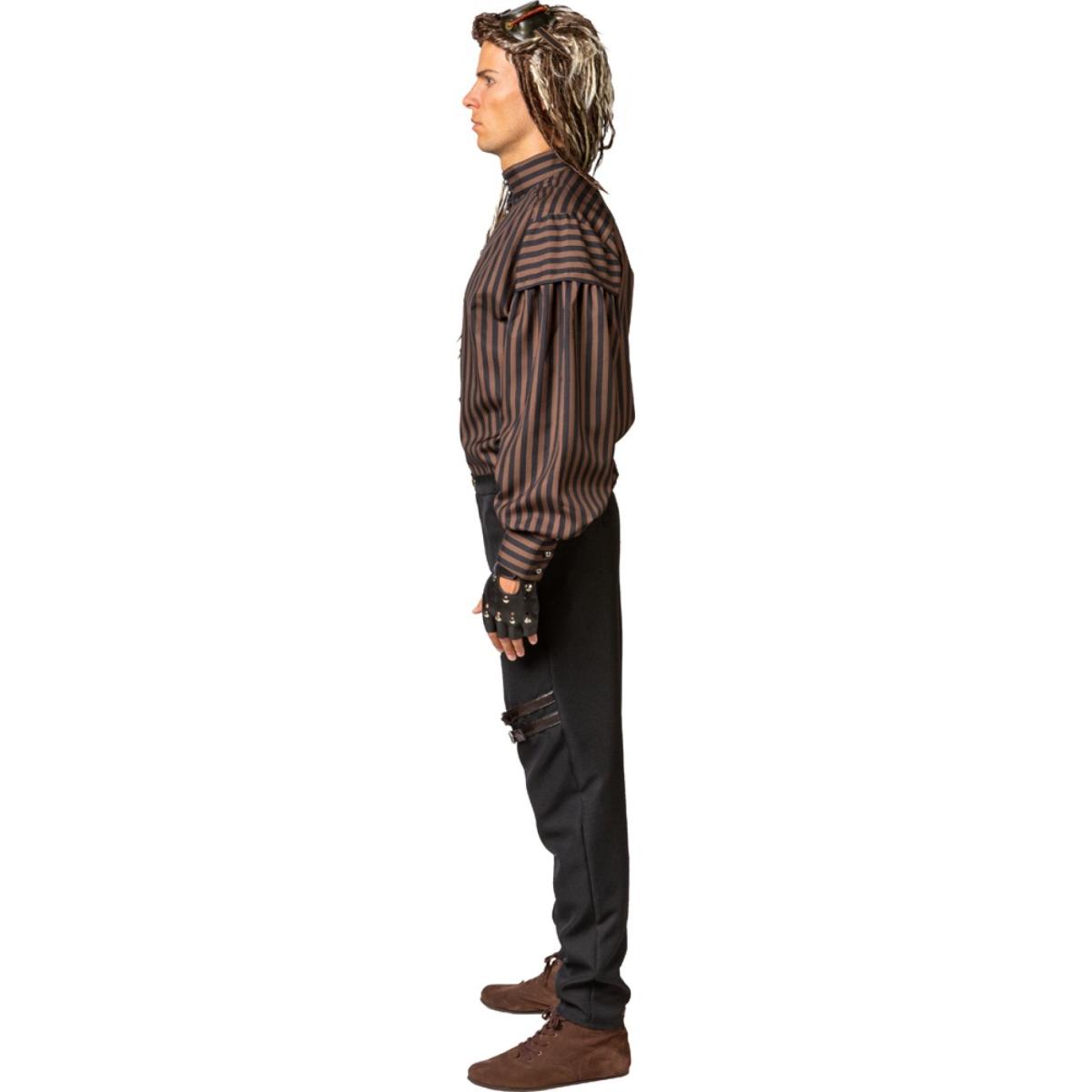 Camicia Steampunk a Righe |Orlob