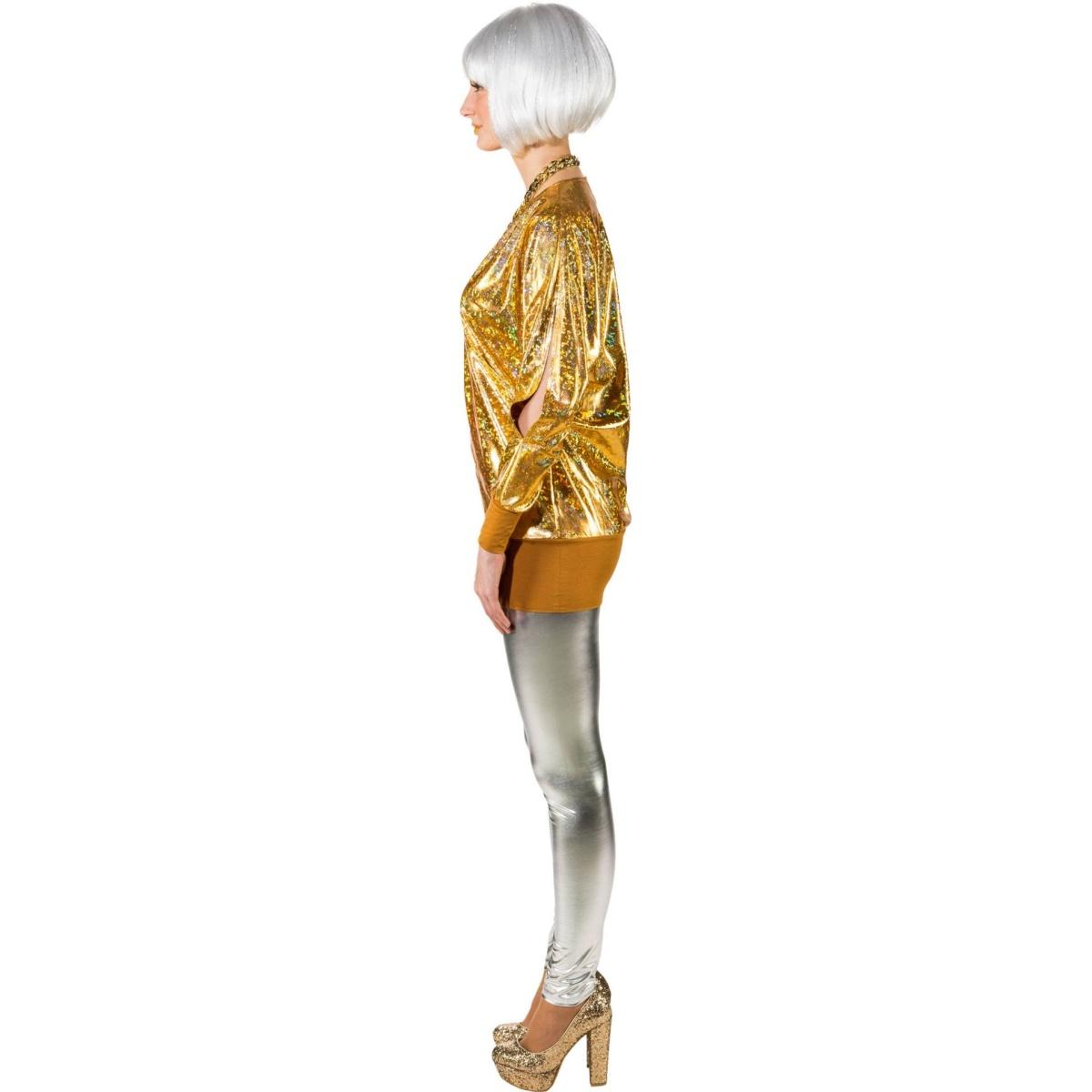 Costume Costume Maglia Oro Disco |Orlob