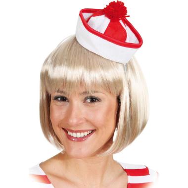 Cappello Marinaia Rosso Con Cerchietto |Orlob