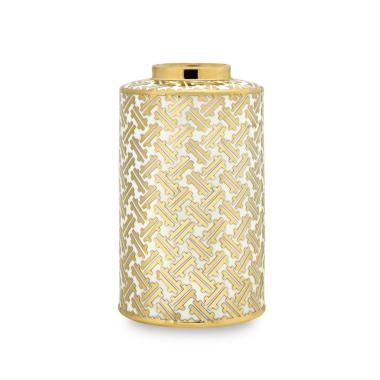 Vaso Porcellana Karat Alto cm.19x37 |Fade