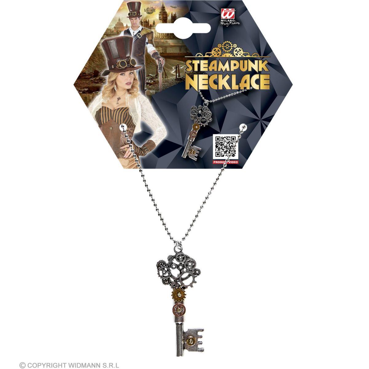 Collana Steampunk Con Chiave |Widmann
