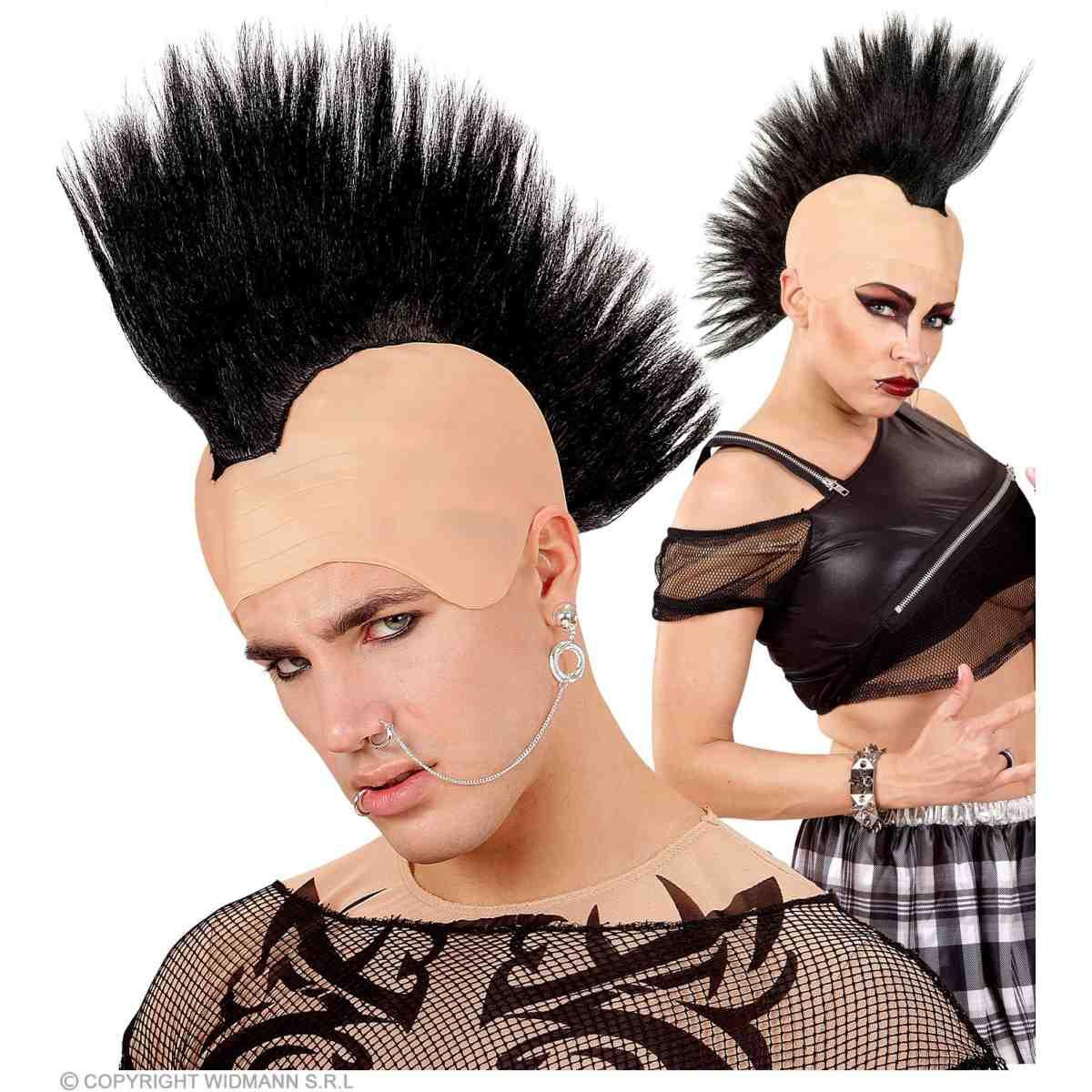 Copricapo Calotta Con Cresta Punk Rock |Widmann