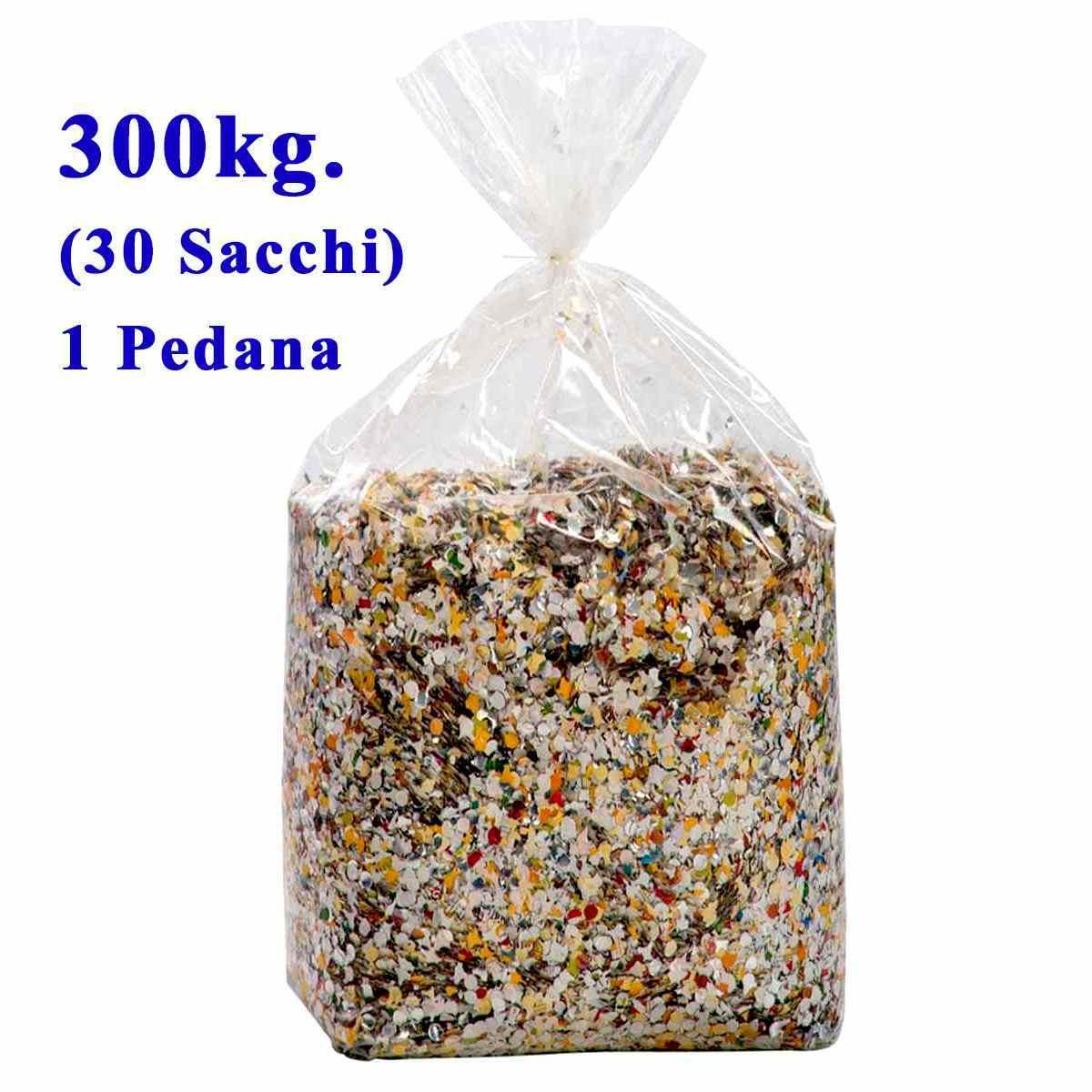 Coriandoli Certificati Multicolor Eco/Sacco 300Kg = 1 (1 Pedana) |M2 Store
