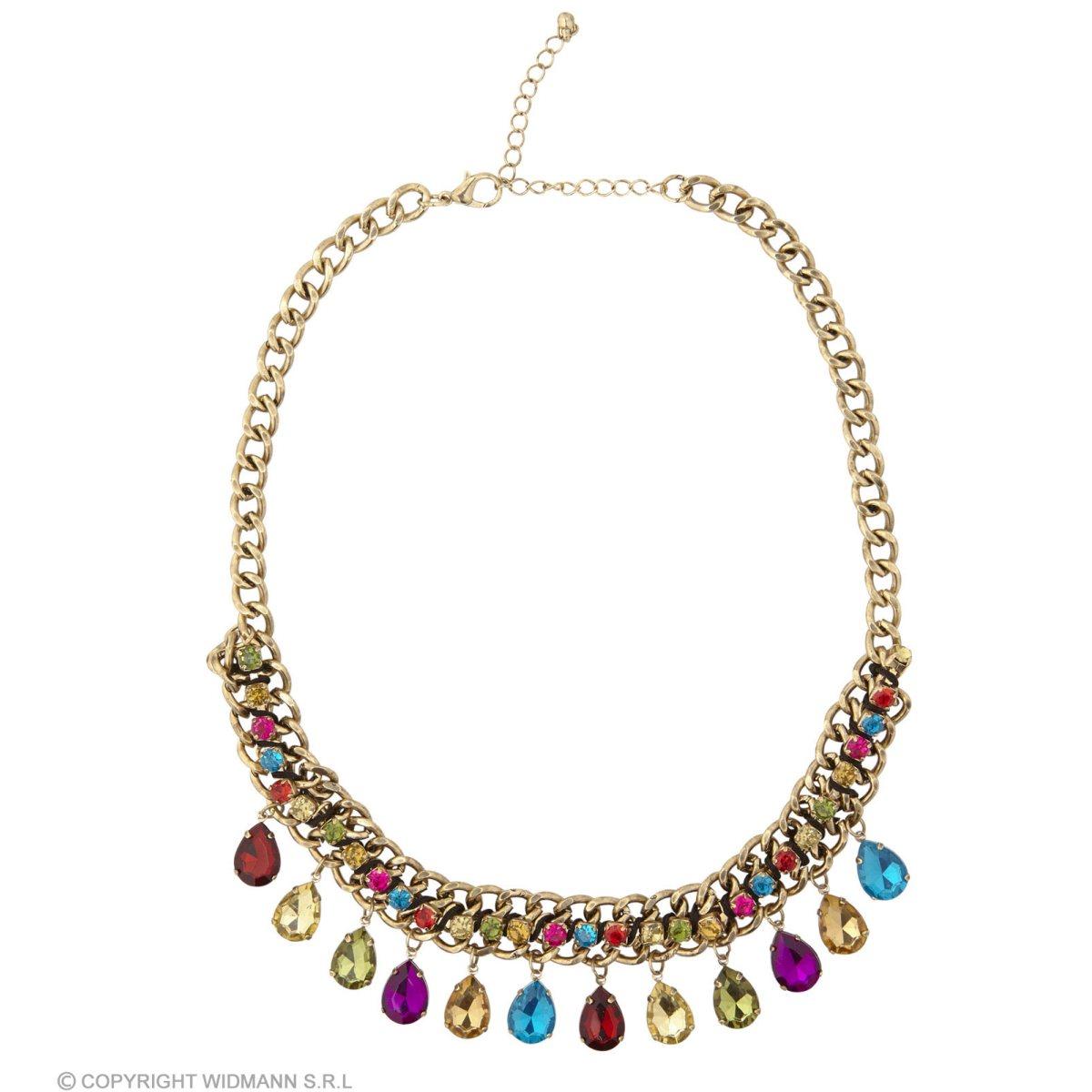 Collana Oro Con Pietre Colorate |Widmann