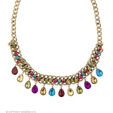 Collana Oro Con Pietre Colorate |Widmann