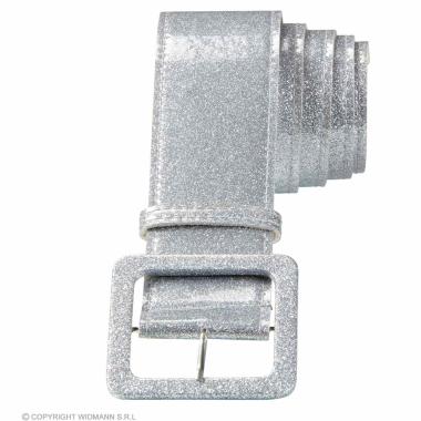 Cintura Argento Glitter Con Fibbia |Widmann