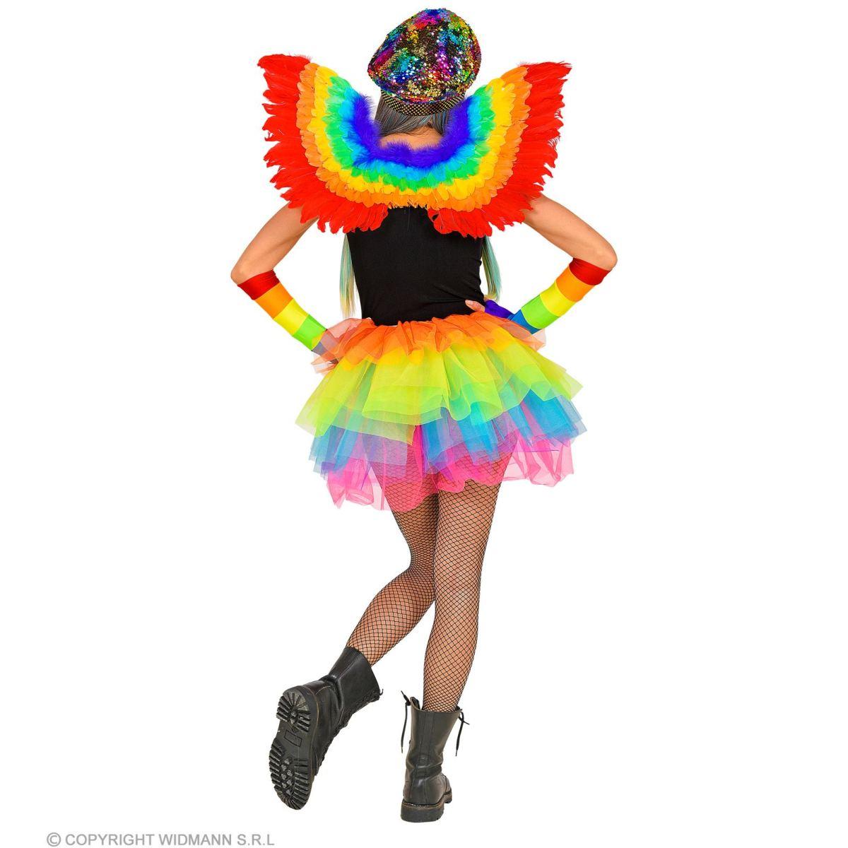 Gonna cm.45 Multicolor Tulle |Widmann