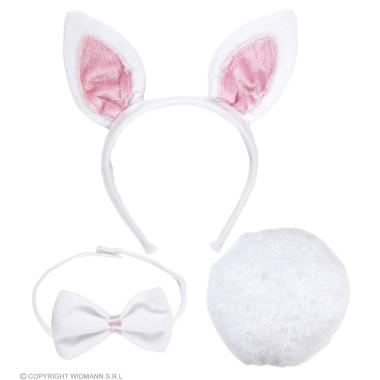 Coniglietta Con Cerchietto Papillon E Coda |Widmann
