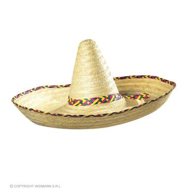 Cappello Sombrero Paglia cm.Ø65 Maxi |Widmann