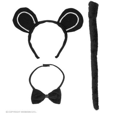 Topolino Con Cerchietto Papillon E Coda |Widmann