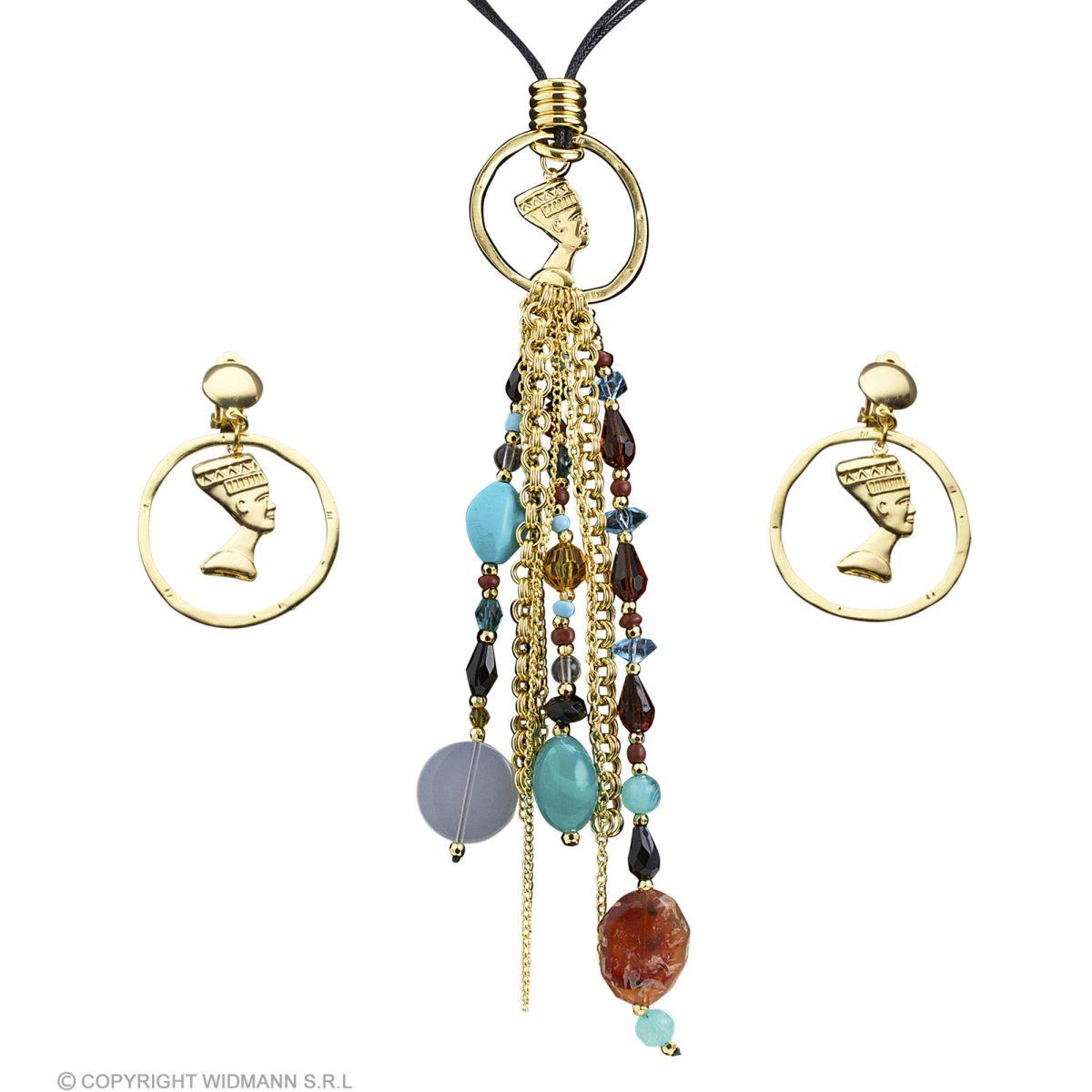 Collana Egiziana Con Orecchini |Widmann
