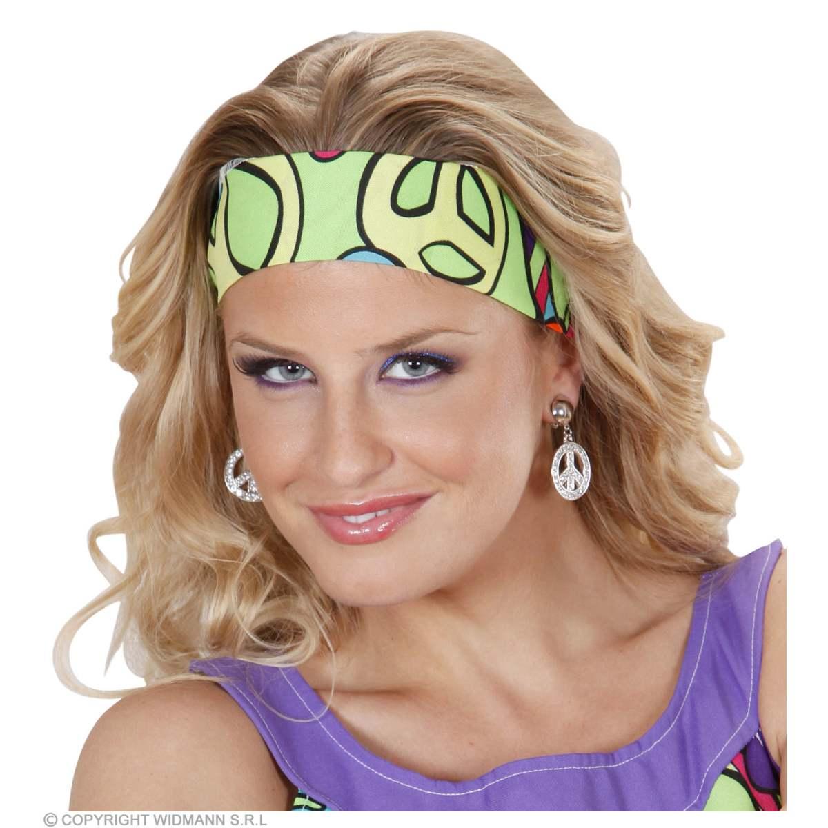 Orecchini Peace Love Con Strass |Widmann
