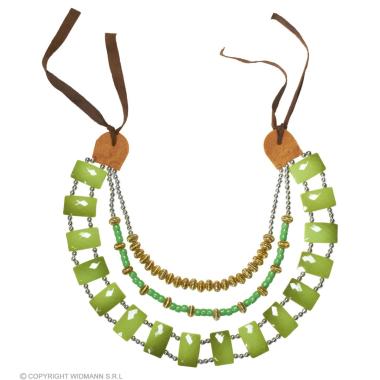 Collana Con Pietre E Perline Verdi |Widmann