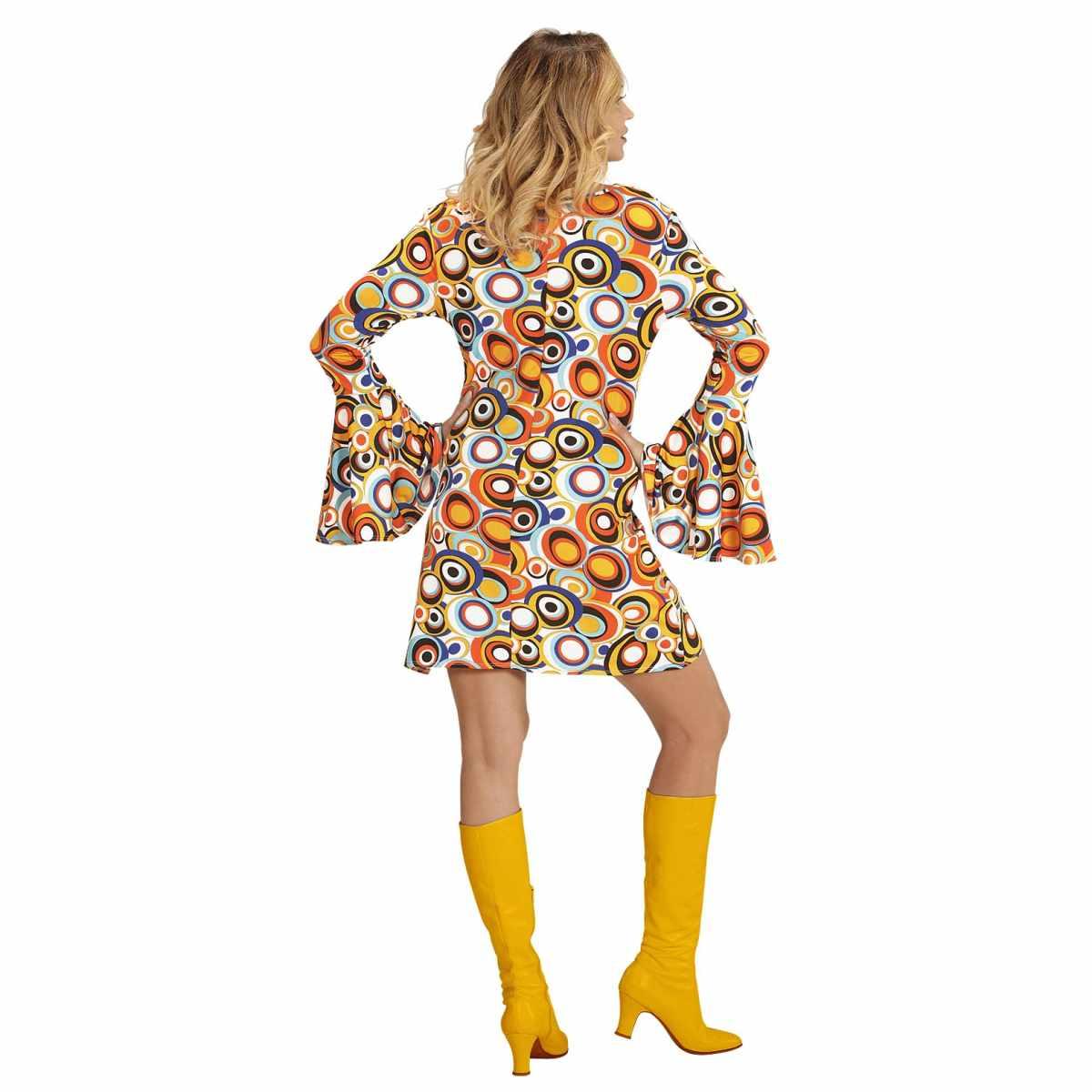 Costume Abito Anni '70/'80 Giallo |Widmann