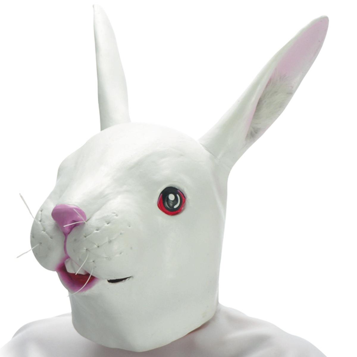 Maschera Viso Lattice Coniglio Bianco |Carnival Toys