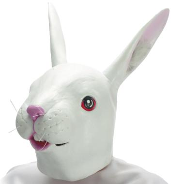 Maschera Viso Lattice Coniglio Bianco |Carnival Toys