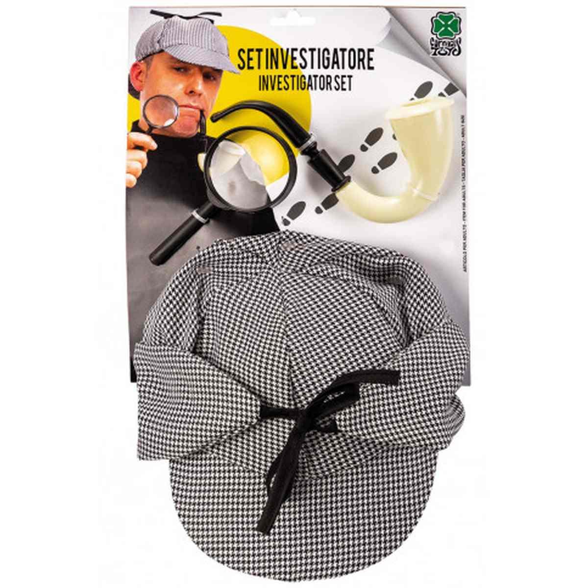 Travestimento investigatore 3 pz