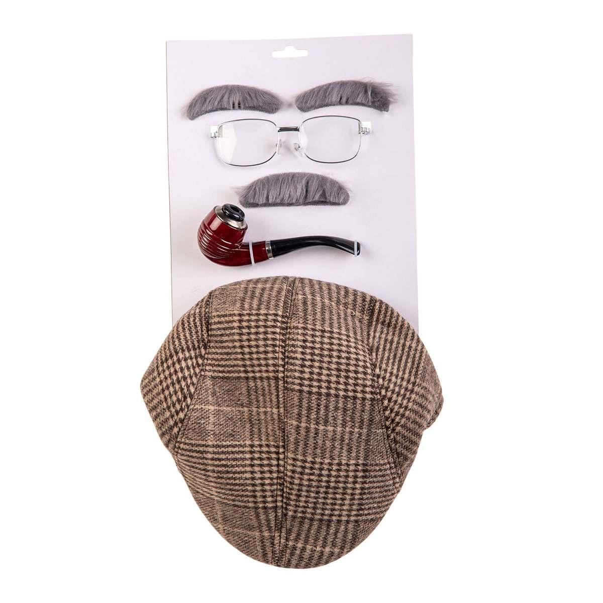 Vecchietto Con Cappello Occhiali E Accessori |Carnival Toys