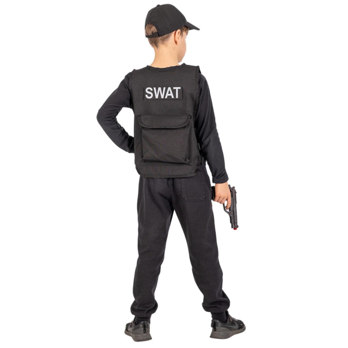 Costume s w a t costume giubbotto cappello pistola