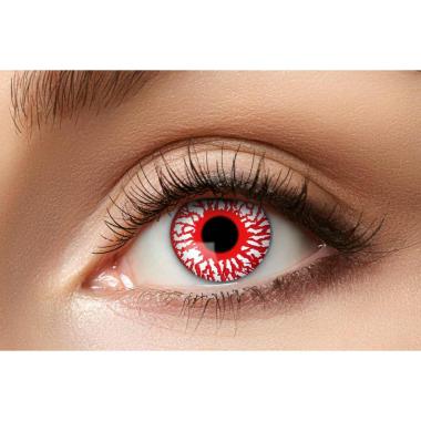 Lenti A Contatto Trimestrali Bloodshot Rosso Set pz.2 |Zoelibat