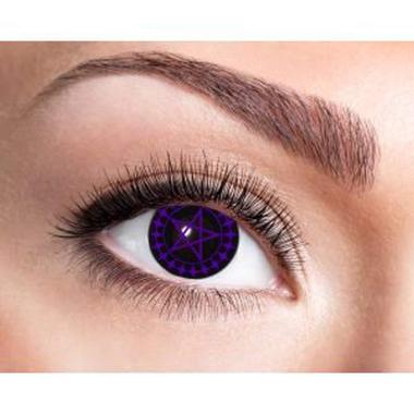 Lenti A Contatto Trimestrali Viola Con Stella pz.2 |Zoelibat