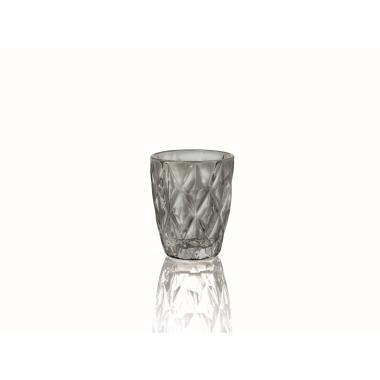 Bicchiere Vetro Singolo Acqua Loira Grigio ml.250 | Allreds