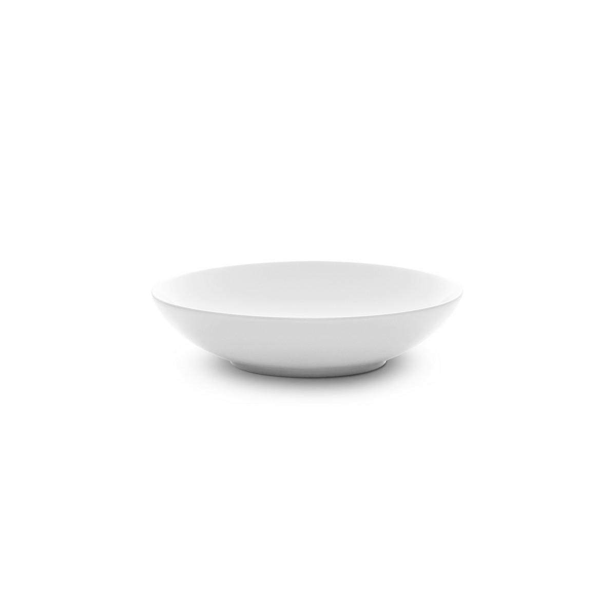 Piatto Tavola Porcellana Kaleidos Fondo cm.Ø20,5 Bianco | Allreds