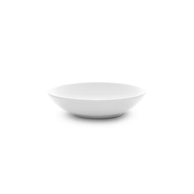 Piatto Tavola Porcellana Kaleidos Fondo cm.Ø20,5 Bianco | Allreds