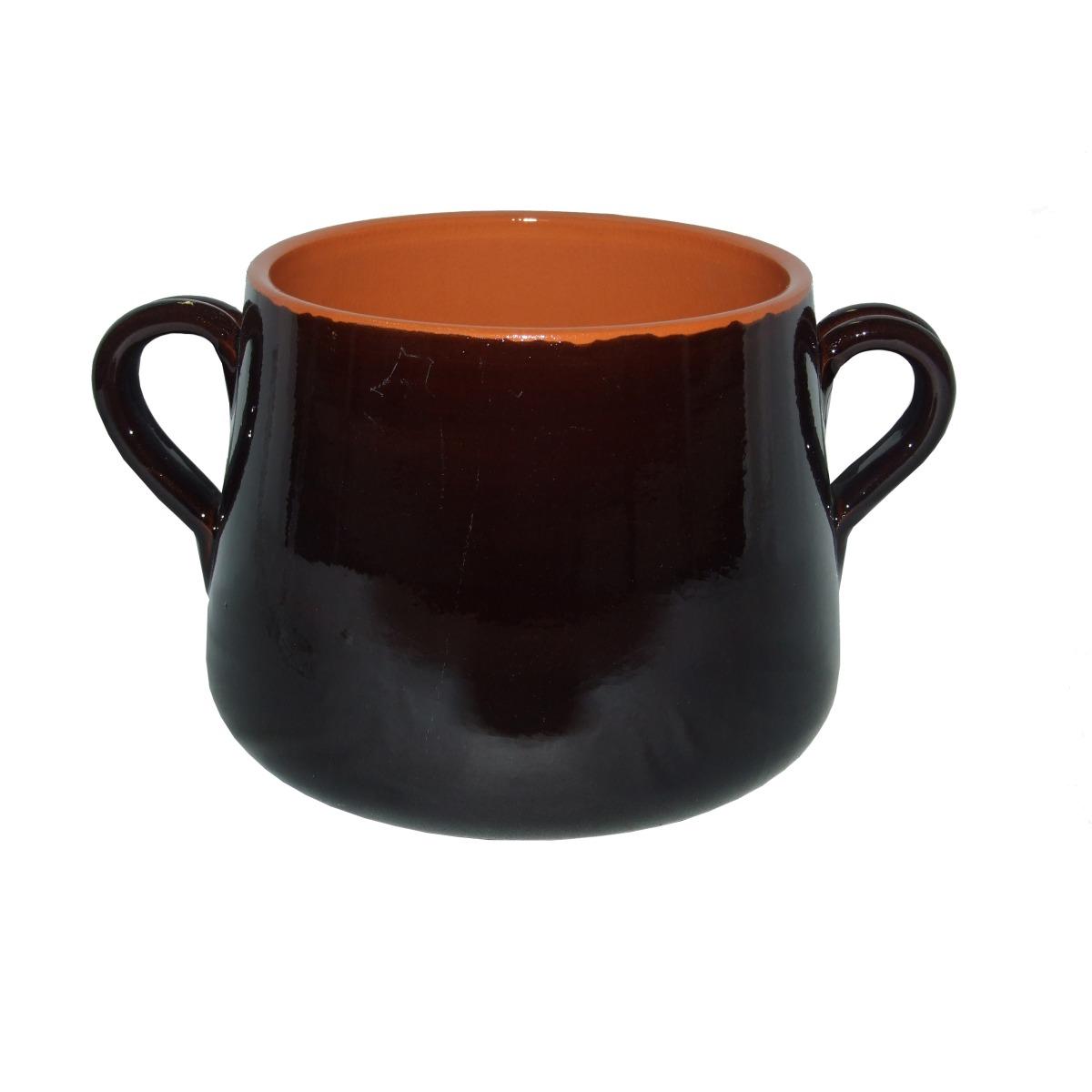Pentola terracotta 14 valdelsa c manici