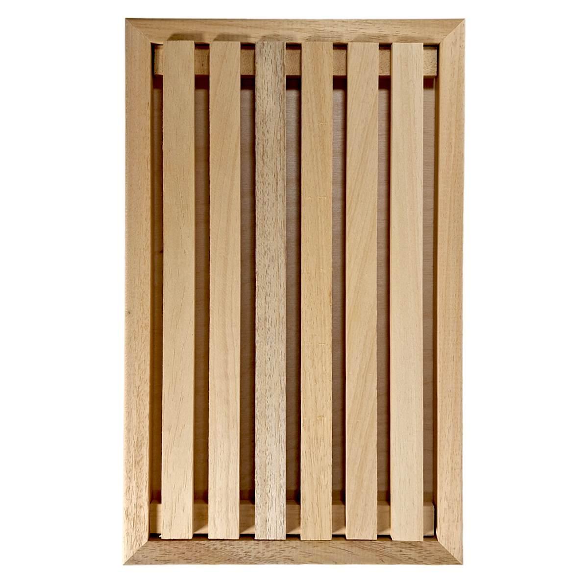 Tagliere Legno Tagliapane con Griglia cm.38 | Casa Conte