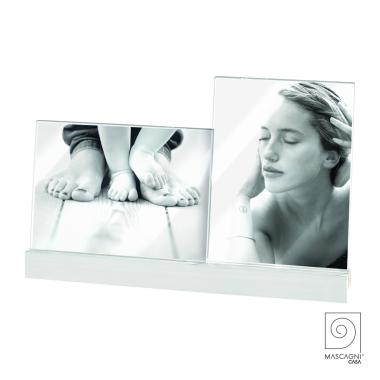 Cornice Multipla 2 Posti Legno PVC Bianca | Mascagni