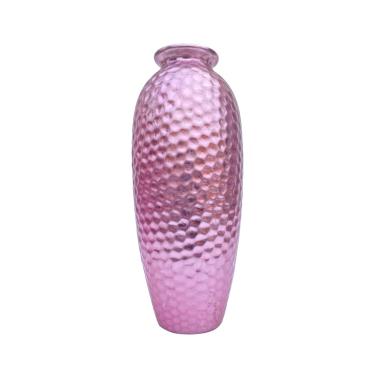 Vaso Ceramica Rosa Alto cm.Ø18x53 |Ambienti Glamour