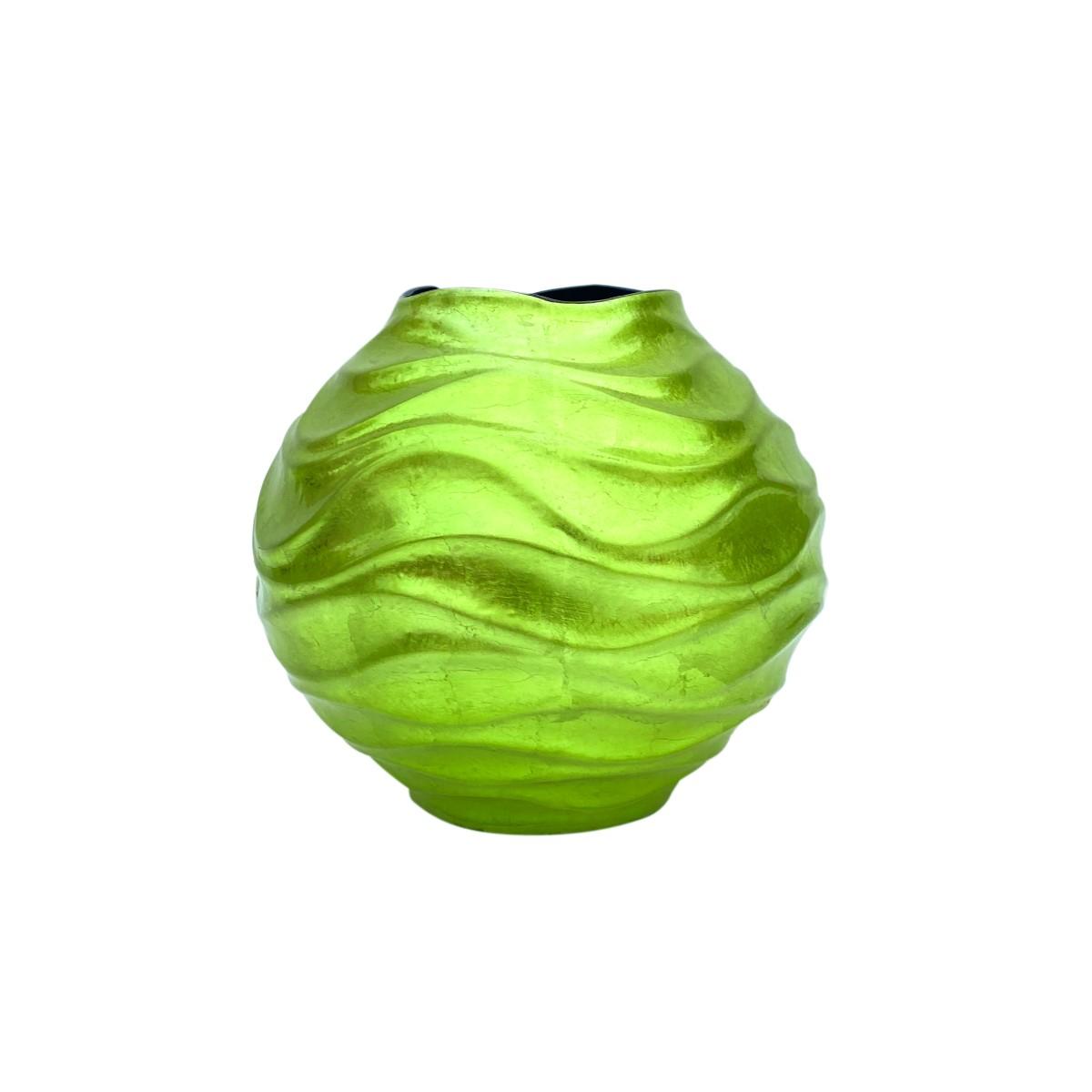 Vaso Ceramica Verde Lime cm.Ø22x23 | Ambienti Glamour