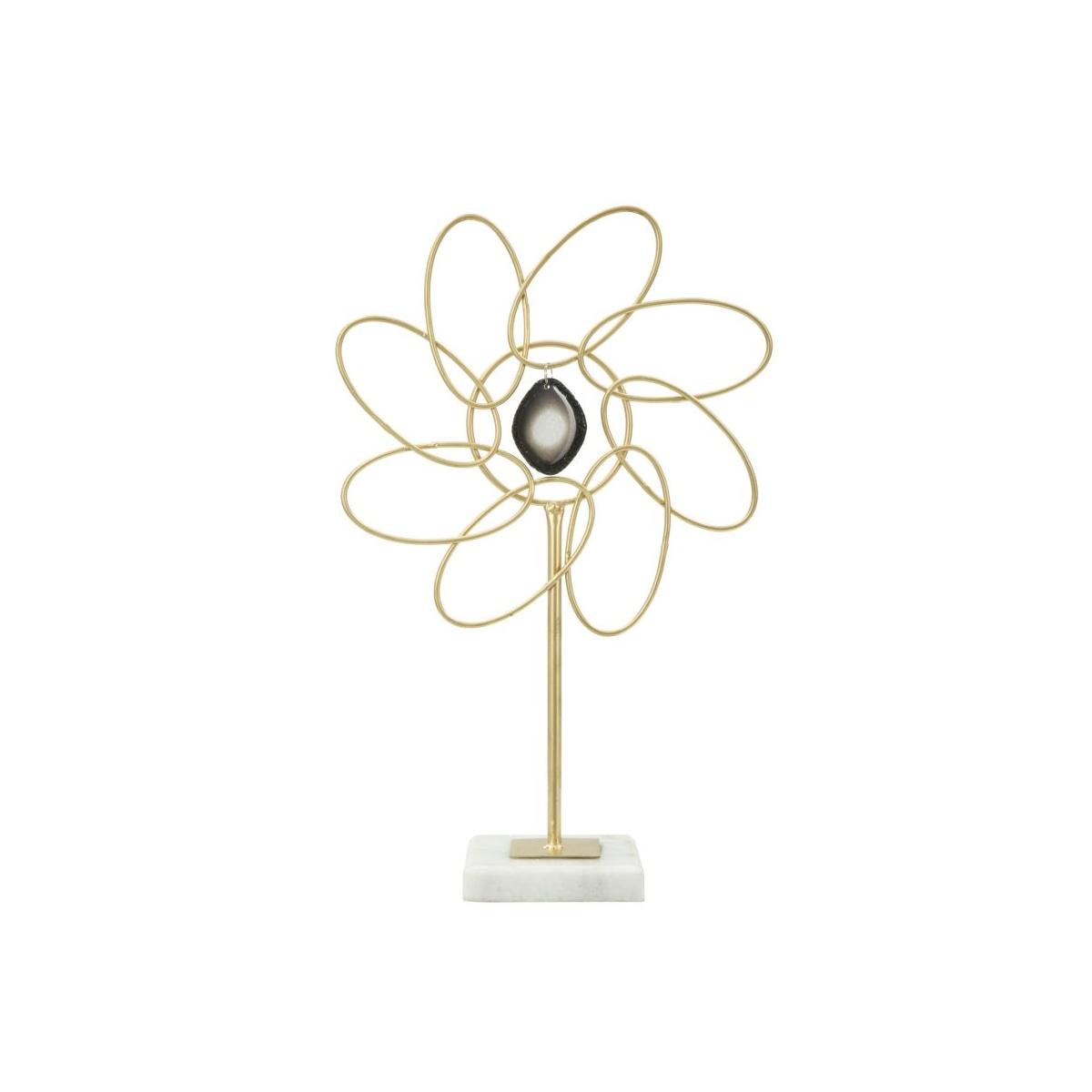 Decorazione Glam Daisy cm.24x10x37,5