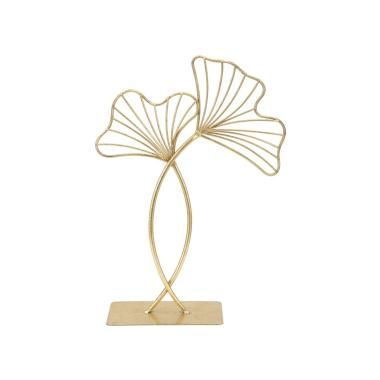 Scultura leaf glam 25 x 8,5 x 35 cm