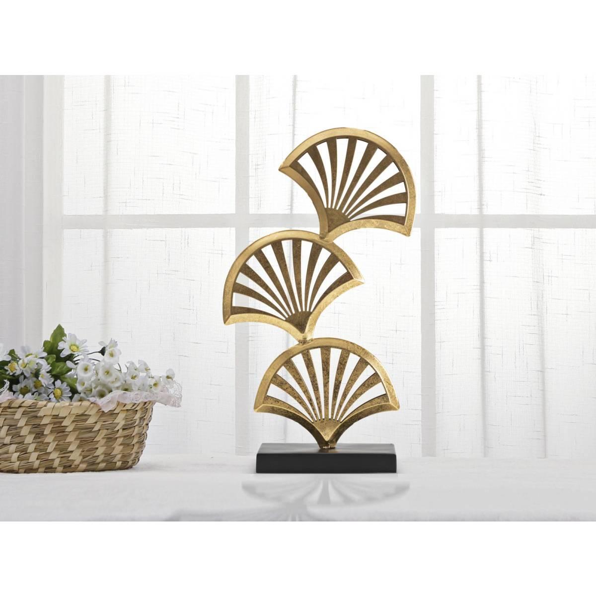 Scultura Foglia Triply cm.23,5x10x44
