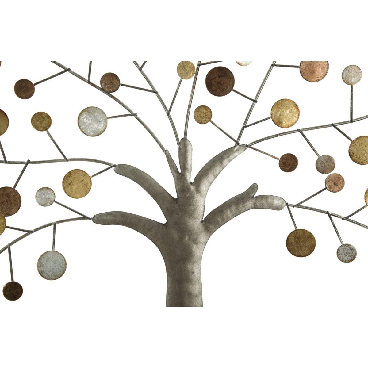 Quadro Pannello Da Muro Albero Della Vita Mirror cm.Ø59x1,80