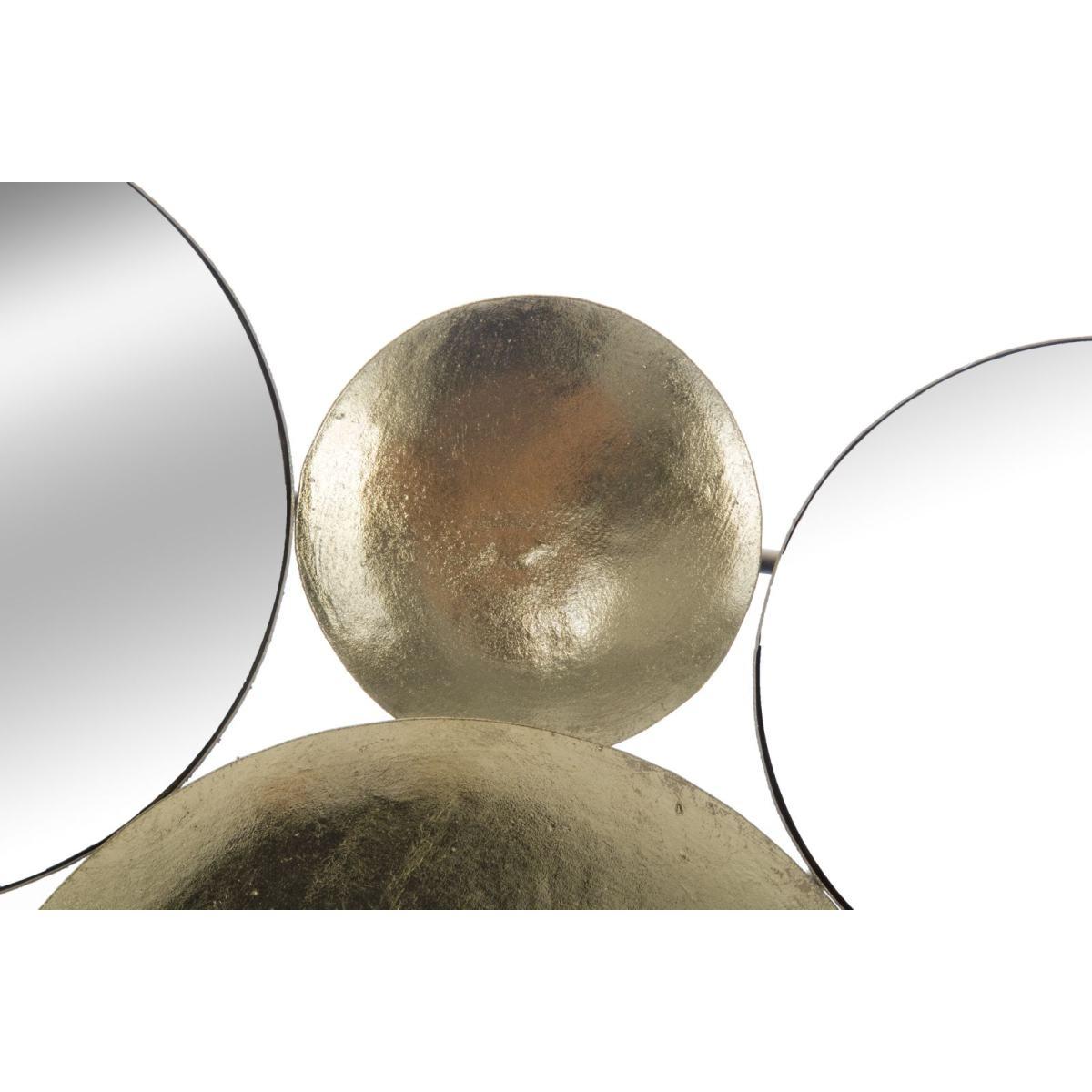 Pannello Gold Mirror Glam cm.118x2,5x60