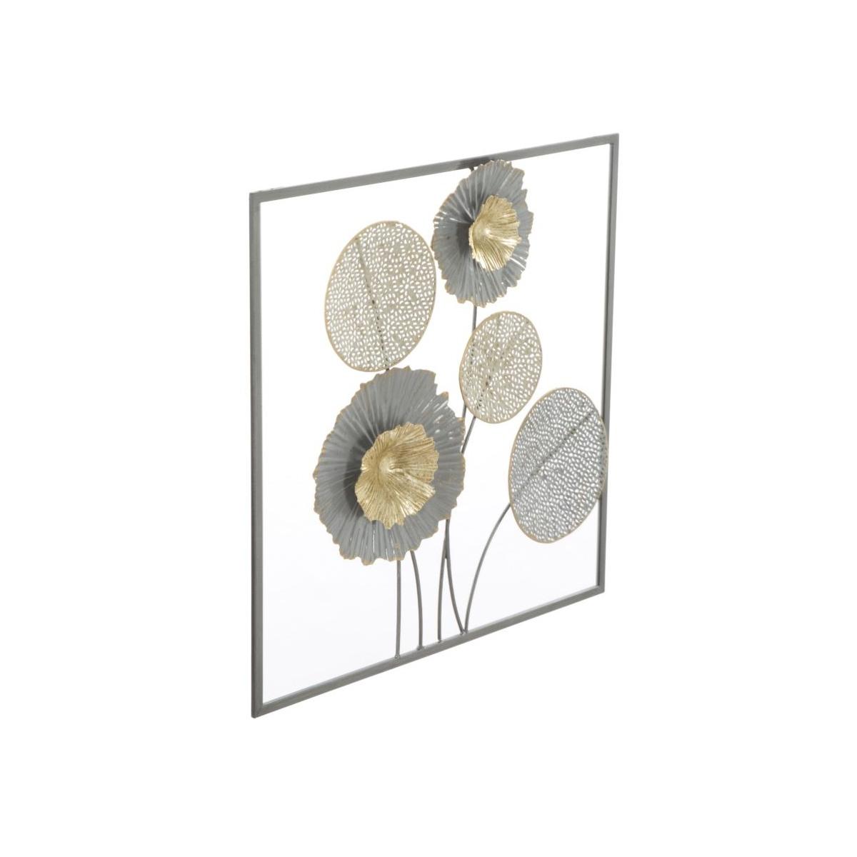 Quadro Pannello In Ferro Sqity cm.50x3,8x50
