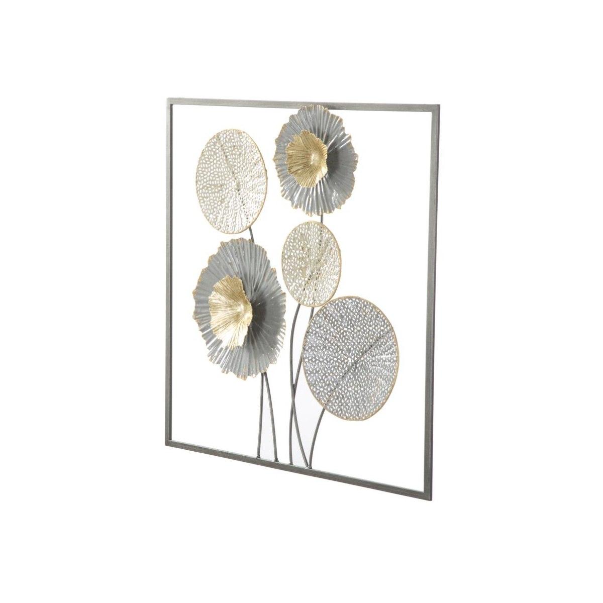 Quadro Pannello In Ferro Sqity cm.50x3,8x50