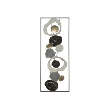 Quadro Pannello In Ferro Dixy cm.28,5x3x74