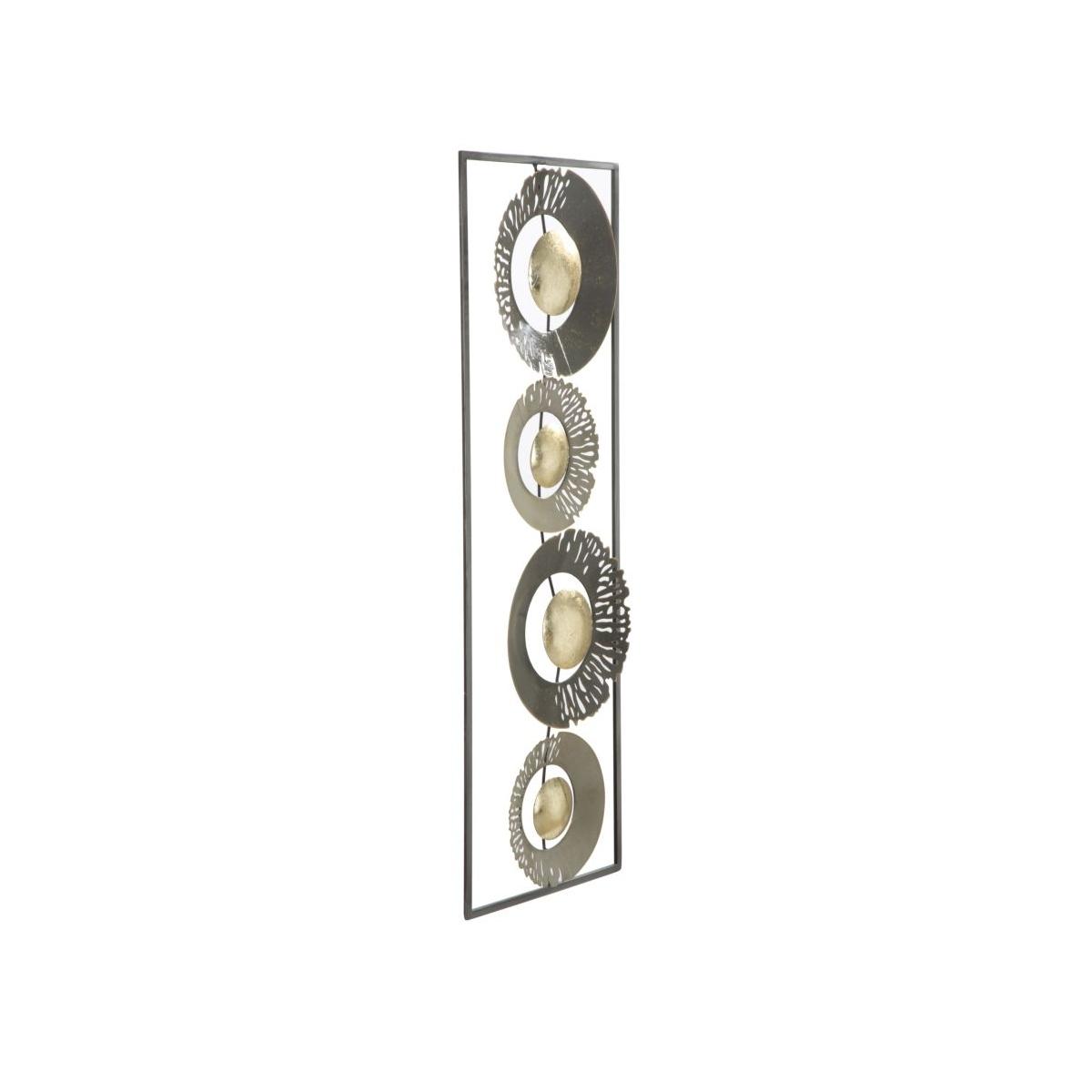Quadro Pannello In Ferro Ring cm.31x3x89,5